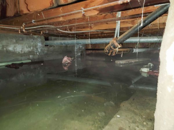 Crawl Space Drying in Jeffersonville